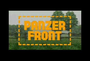 Panzer Front Title Screen